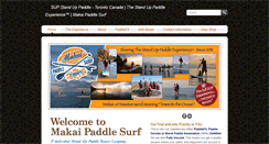 Desktop Screenshot of makaipaddlesurf.com